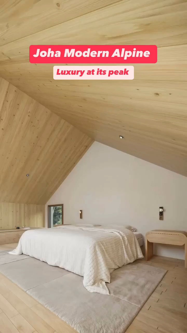 Essential houses prefab living space. A Prefabricated House with Bedrooms, Fully Equipped Kitchen, and Bathroom.