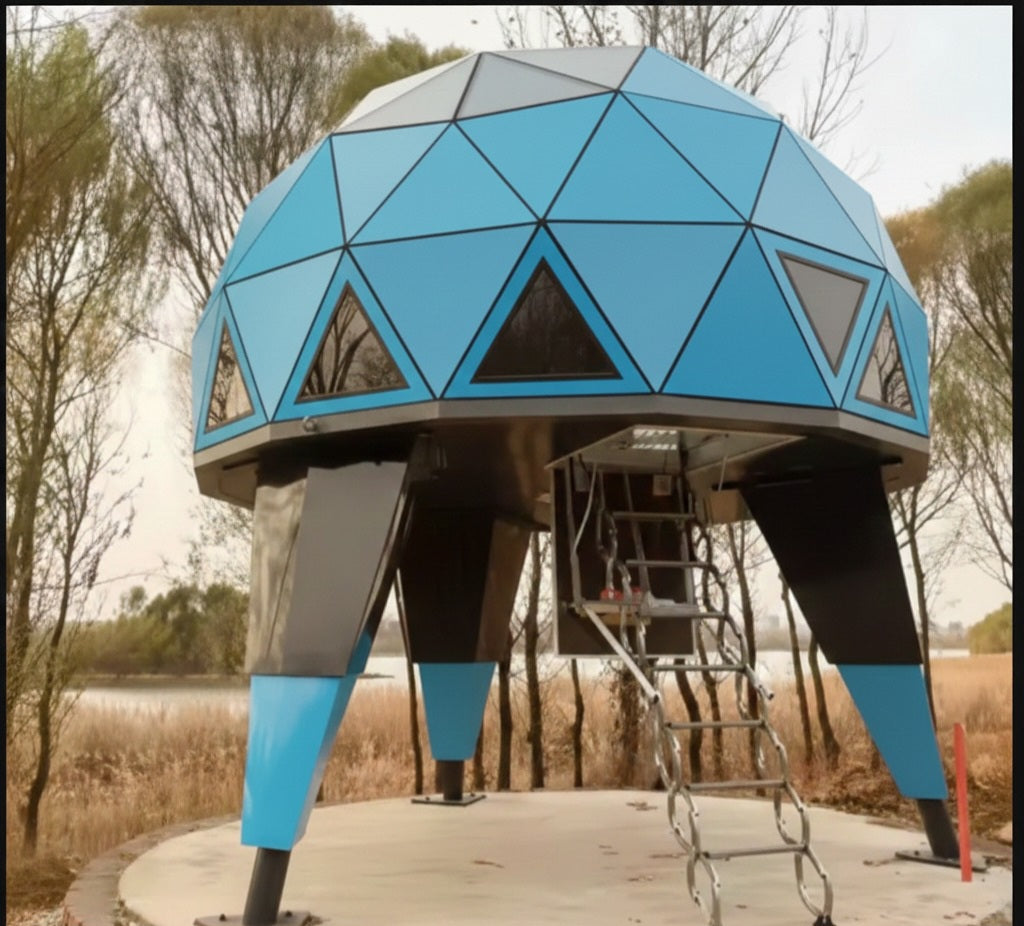The Apex Geodesic Modular Cabin: Future-Ready Living
