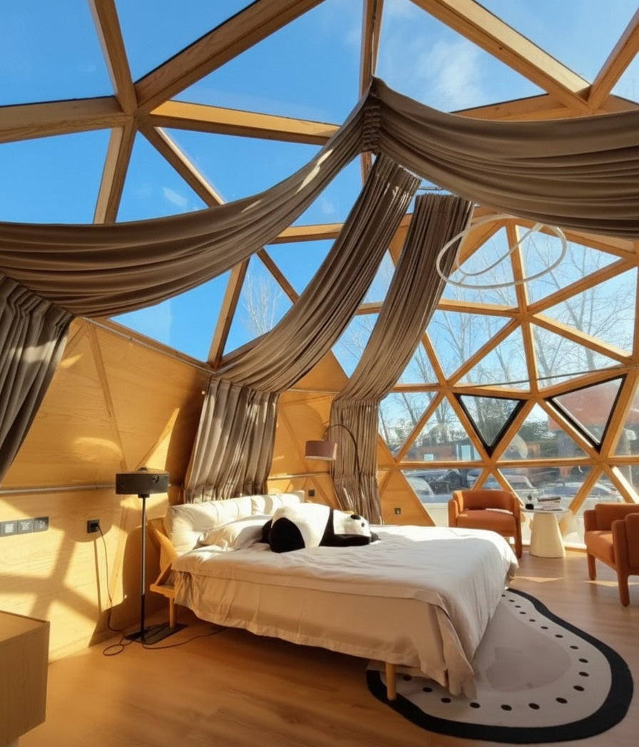 The Apex Geodesic Modular Cabin: Future-Ready Living