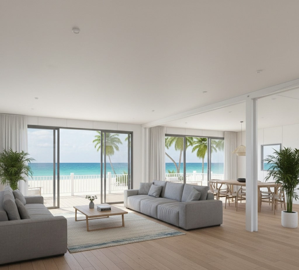 The Azure Grande: Premium 2-Story Modular Coastal Estate